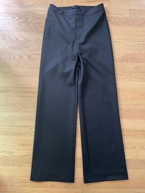 Mac Jeans Wide Leg Ponte Pants - Black